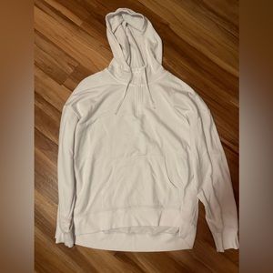 White DSG quarter zip hoodie